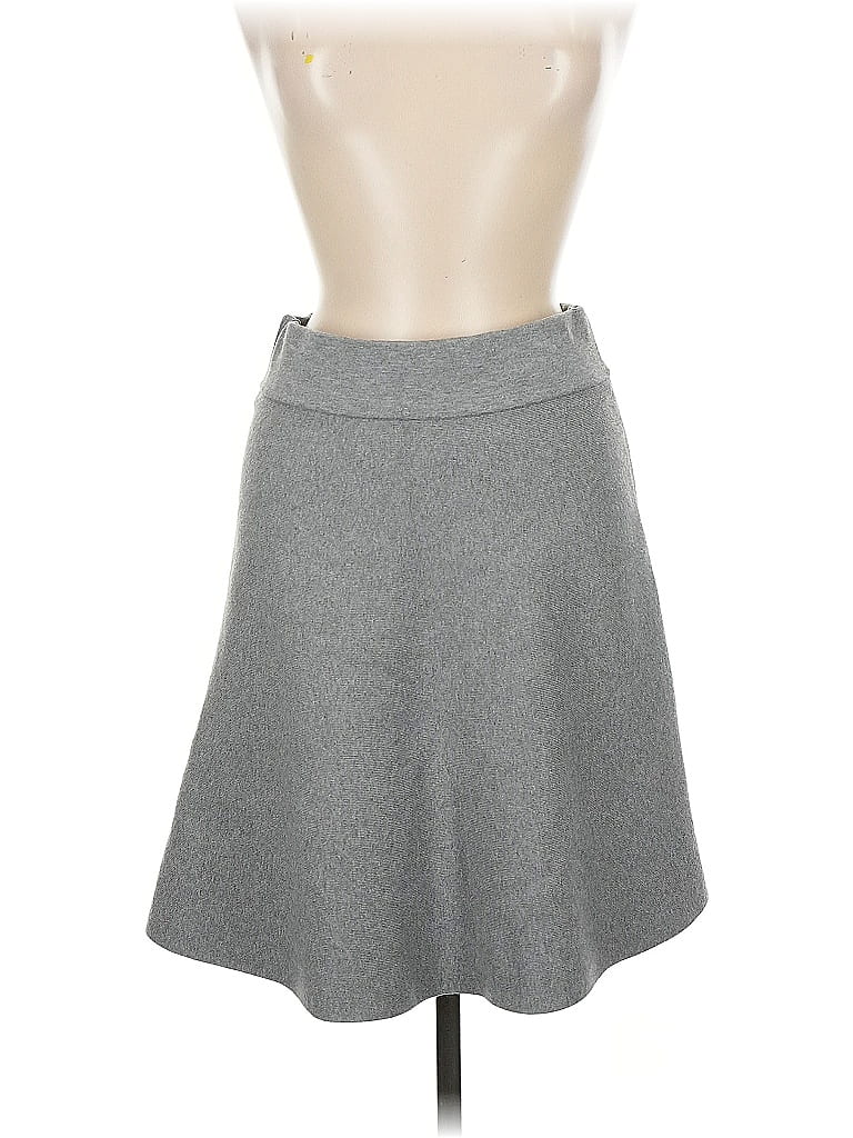 Pre-owned Ann Taylor Casual Skirt In Gray