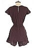 Gap 100% Cotton Solid Brown Romper Size XS - photo 2