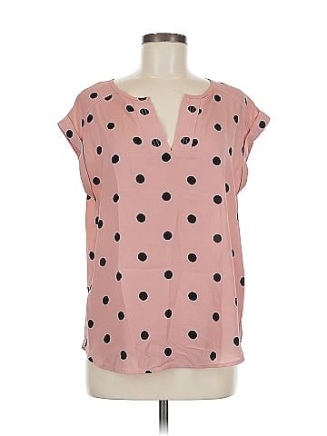 7th Avenue Design Studio New York & Company Short Sleeve Blouse (view 1)