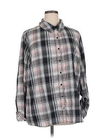Riders by Lee Long Sleeve Button-Down Shirt (view 1)