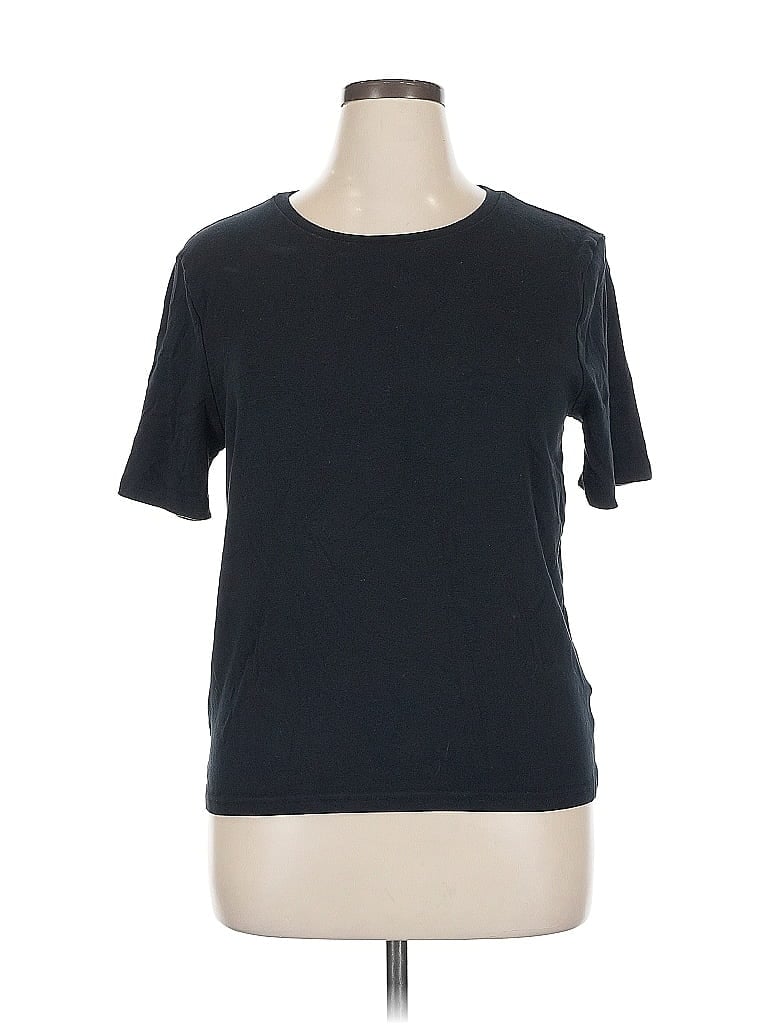 Pre-owned Gap Short Sleeve T-shirt In Black
