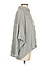 Self Contrast Gray Poncho Size XS - photo 4