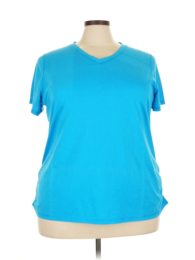 Click to view more detailed imagery on our partner's website Pre-owned Danskin Now Active T-shirt In Blue