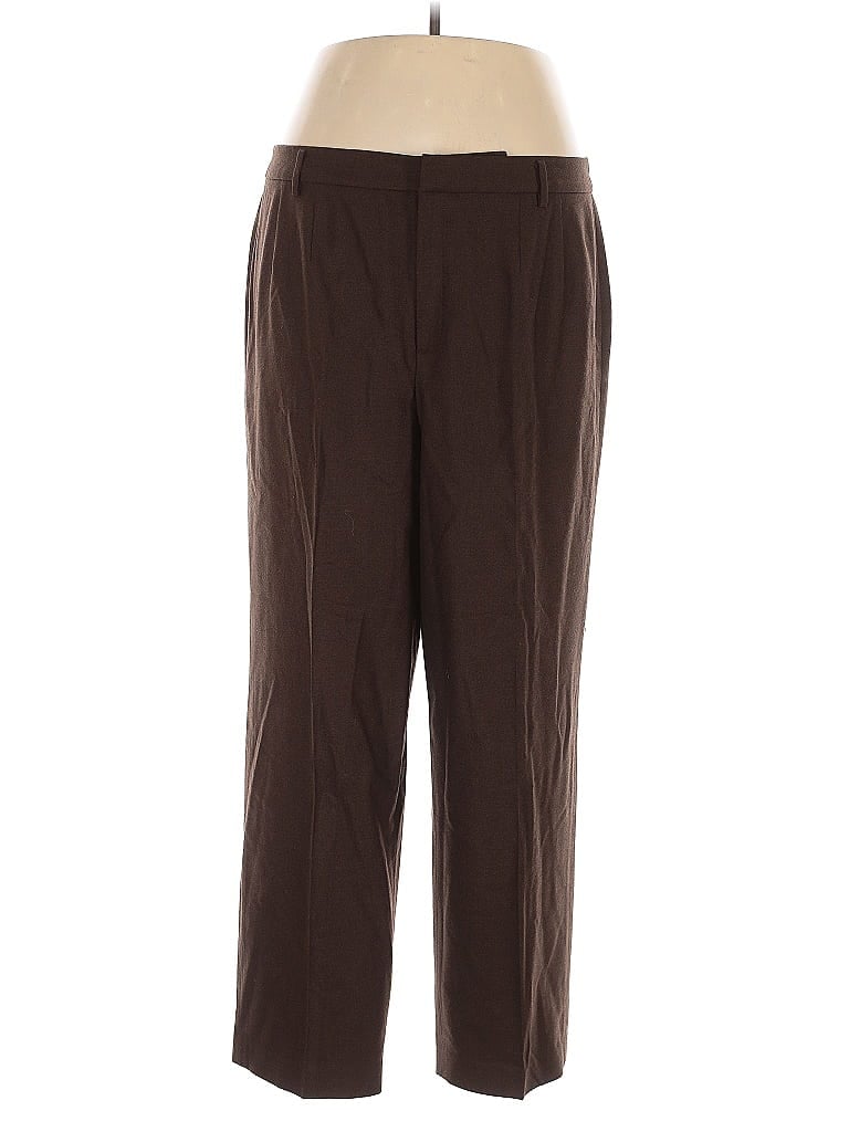 LINDA ALLARD ELLEN TRACY Pre-owned Dress Pants In Brown