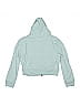 Rumi + Ryder Teal Blue Zip Up Hoodie Size 8 - photo 2