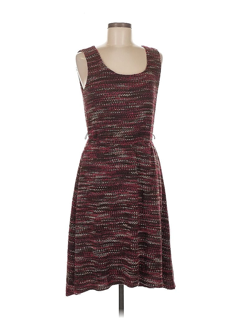 Pre-owned Maurices Casual Dress In Burgundy