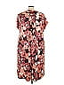 Zuda Print Brown Casual Dress Size 3X (petite) - photo 2