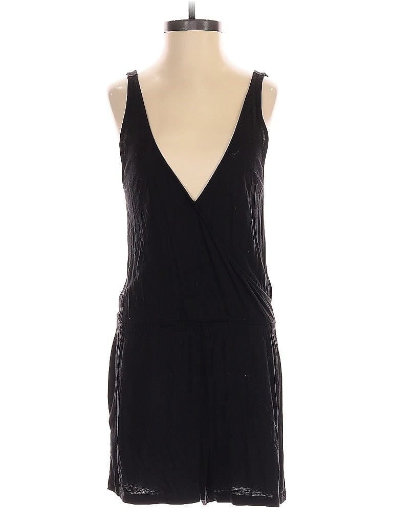 Pre-owned H&m Romper In Black