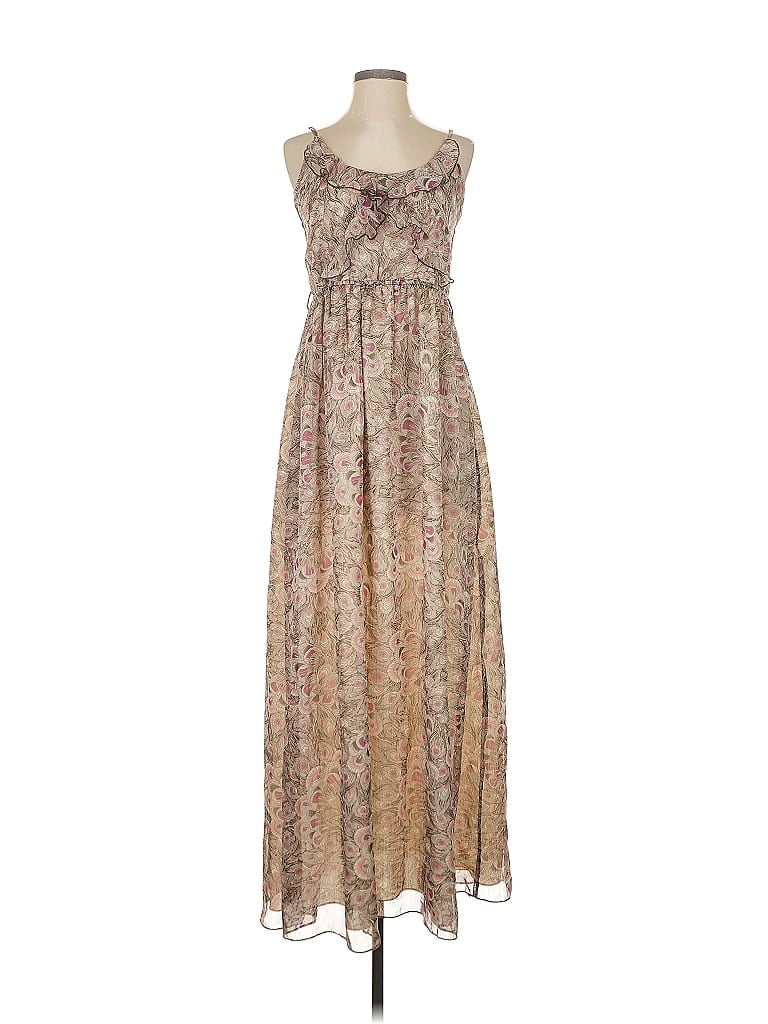 Pre-owned Sugarlips Casual Dress In Brown