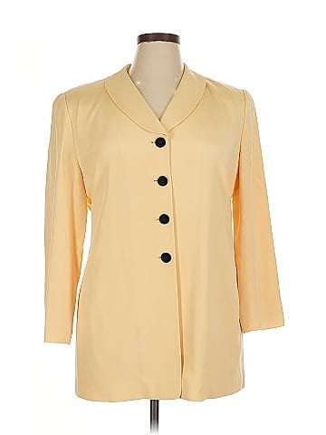 Linda Allard Ellen Tracy Silk Blazer (view 1)