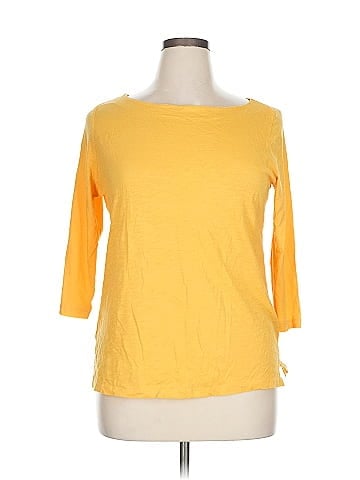 Ann Taylor LOFT Outlet 3/4 Sleeve T-Shirt (view 1)
