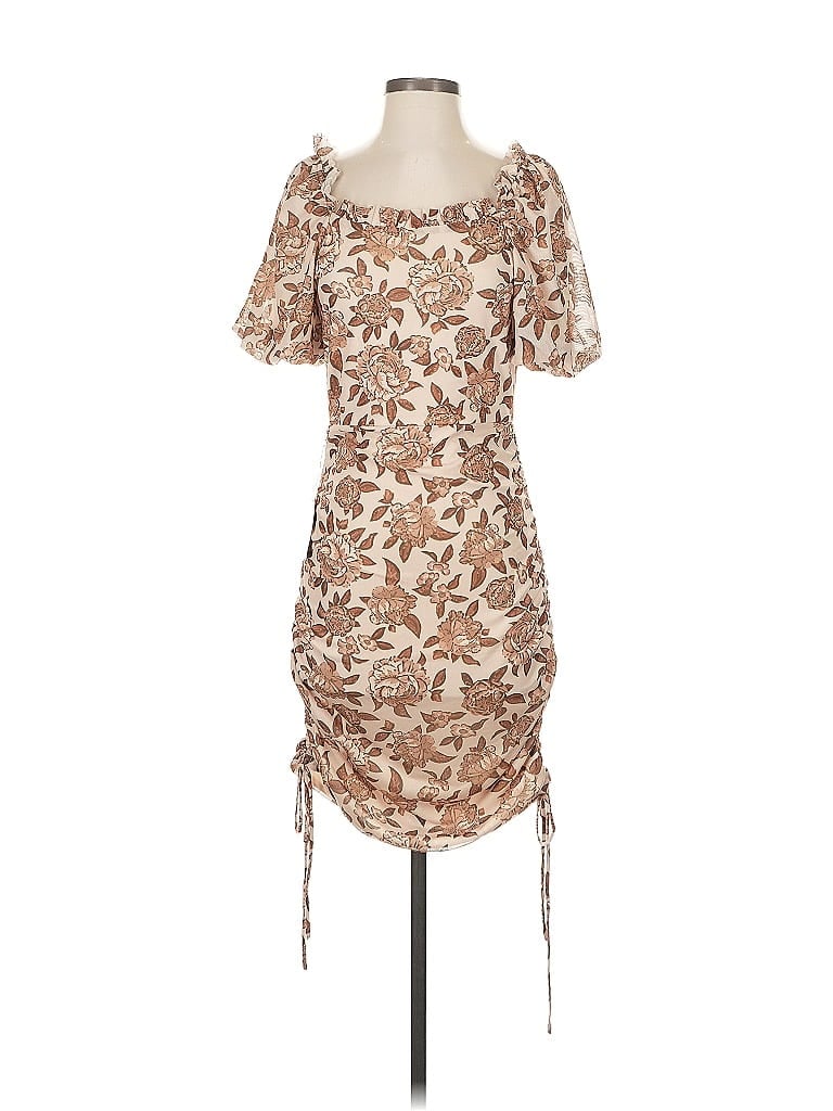 Mia Joy Cocktail Dress In Neutral