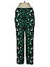 J.Crew 100% Polyester Print Green Casual Pants Size 4 - photo 1