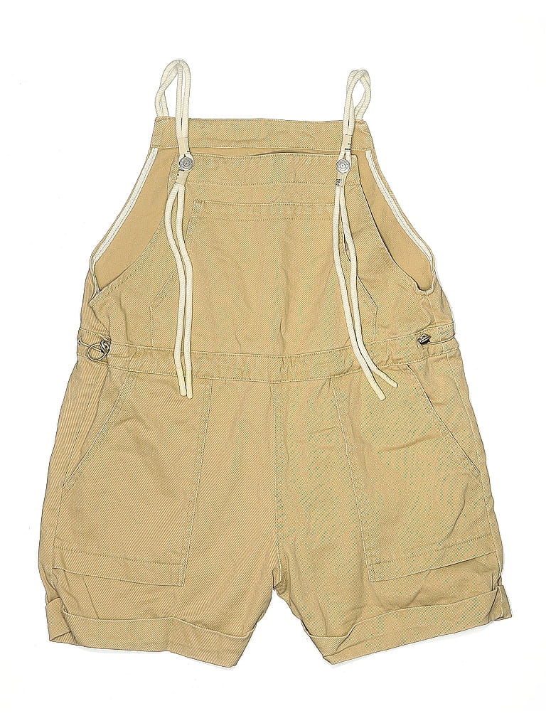 Pre-owned Assorted Brands Overall Shorts In Brown