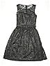 Dessy Collection Gray Cocktail Dress Size 2 - photo 1