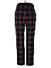 Pendleton 100% Wool Plaid Red Black Wool Pants Size 10 - photo 2