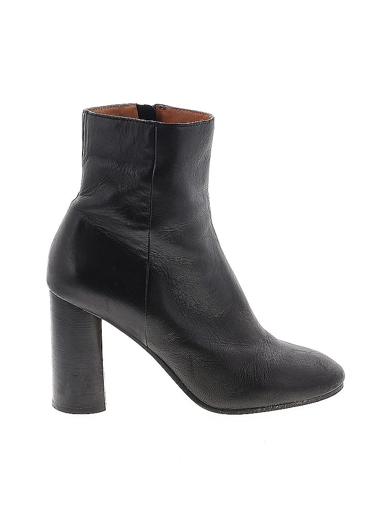 Pre-owned Joie Boots In Black