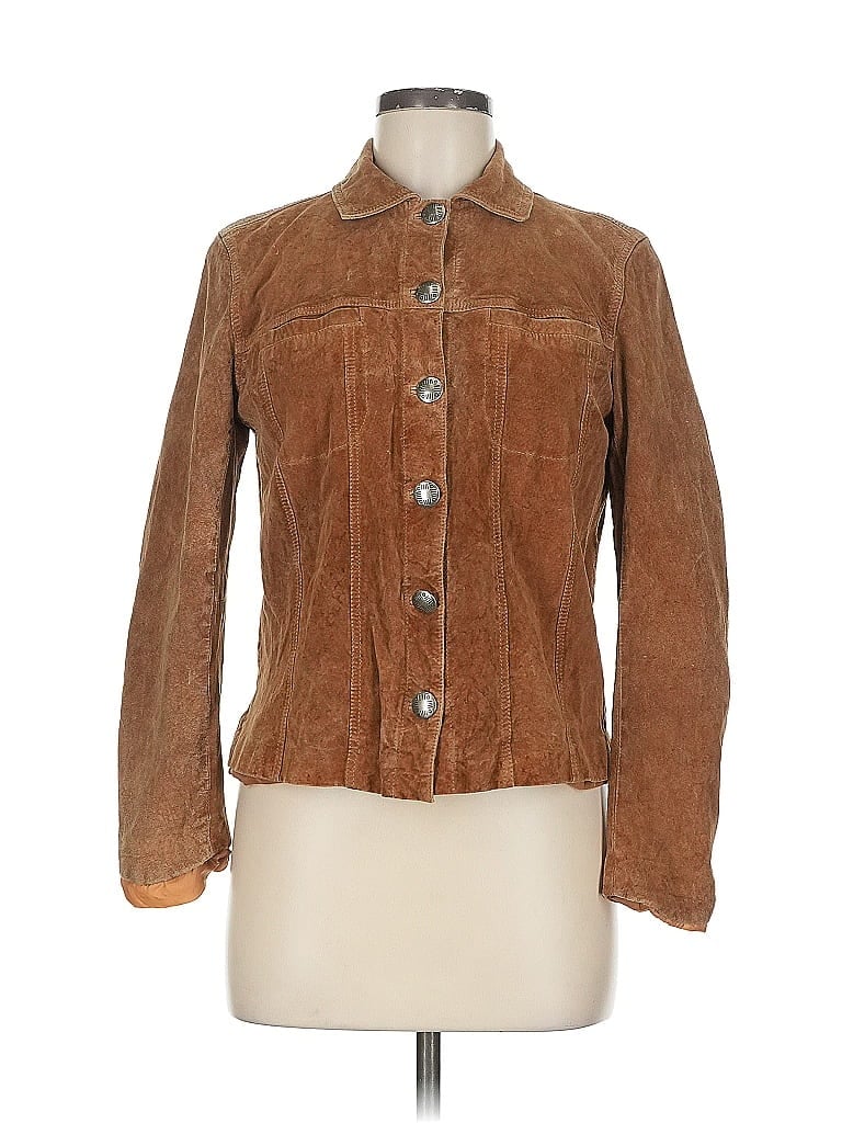 Click to view more detailed imagery on our partner's website Pre-owned Chico's Jacket In Brown