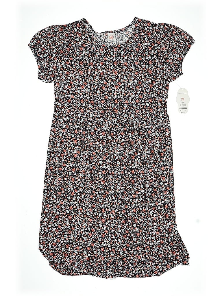 Pre-owned Wonder Nation Kids' Dress In Brown