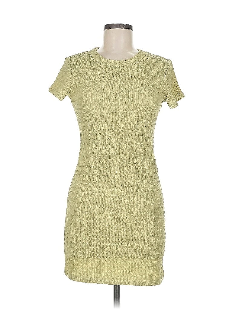 Pre-owned Elodie Casual Dress In Green