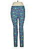 Lularoe Hearts Blue Active Pants Size 1X (Tall & Curvy) - photo 1