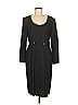 Guy Laroche Solid Black Cocktail Dress Size 8 (estimated) - photo 1
