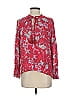 Lucky Brand Red Long Sleeve Blouse Size S - photo 1