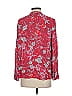 Lucky Brand Red Long Sleeve Blouse Size S - photo 2
