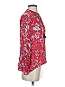 Lucky Brand Red Long Sleeve Blouse Size S - photo 4