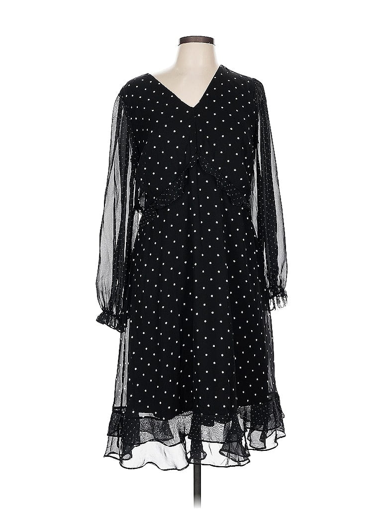 Pre-owned Assorted Brands Cocktail Dress In Black