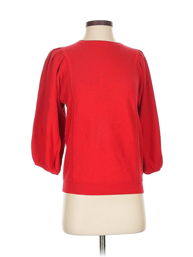 Pre-owned Etcetera Cardigan Sweater In Red