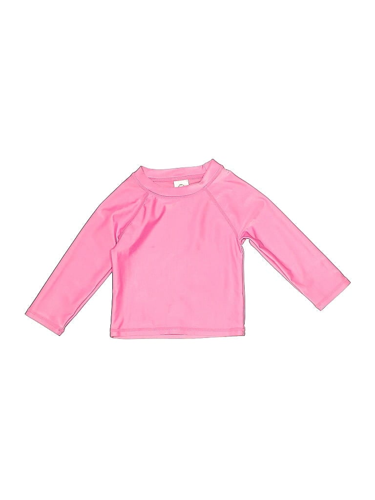 Click to view more detailed imagery on our partner's website Pre-owned Gerber Babies' Rash Guard In Pink