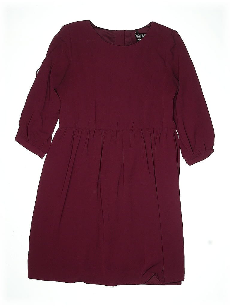 Click to view more detailed imagery on our partner's website Pre-owned Trixxi Girl Kids' Dress In Burgundy