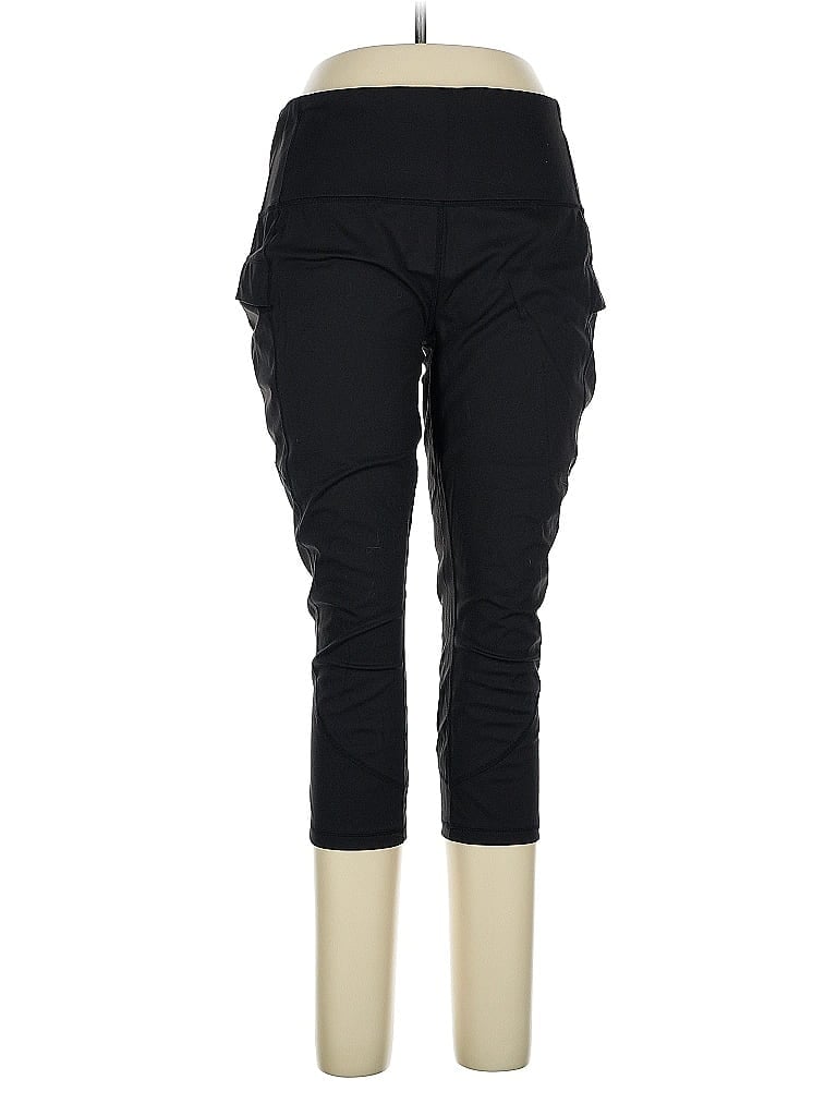 Pre-owned Eddie Bauer Active Pants In Black