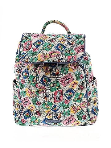 Vera Bradley Cuban Stamps Drawstring Backpack (view 1)