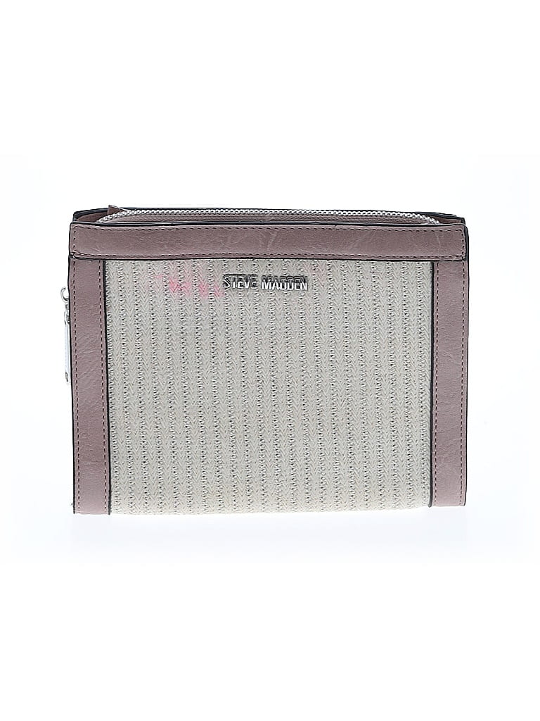 Pre-owned Steve Madden Clutch In White