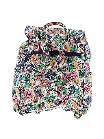 Vera Bradley Cuban Stamps Drawstring Backpack (view 2)