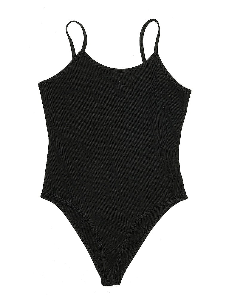 Pre-owned Unbranded Bodysuit In Black