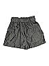 Fashion on Earth Metallic Gray Shorts Size S - photo 2