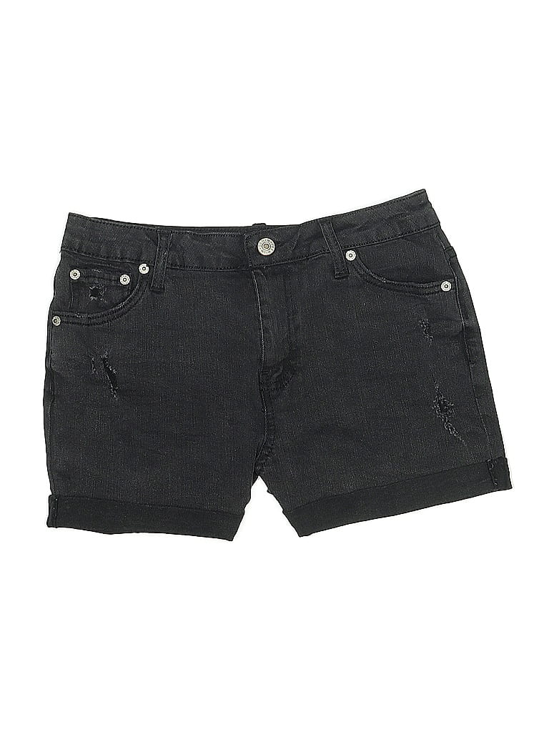 Pre-owned Love Tree Denim Shorts In Black