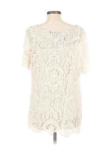 Roz & Ali Short Sleeve Blouse (view 2)