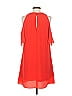 Zara Basic Solid Red Orange Cocktail Dress Size S - photo 2