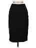 BOSS by HUGO BOSS Solid Black Wool Skirt Size 0 - photo 1