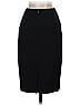 BOSS by HUGO BOSS Solid Black Wool Skirt Size 0 - photo 2