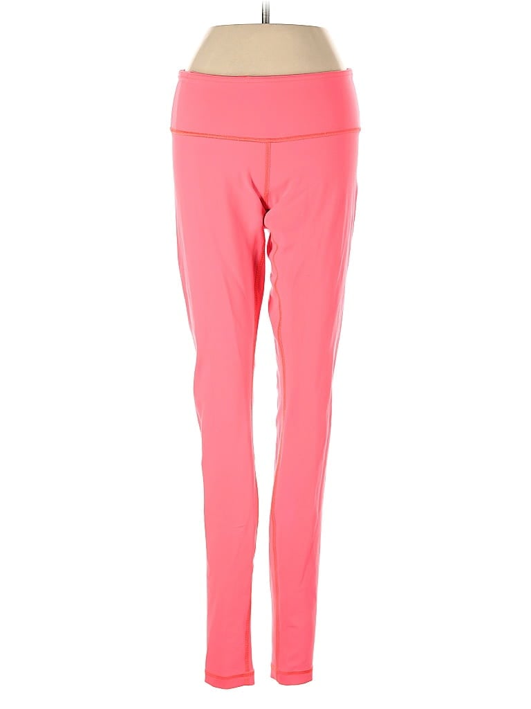 Pre-owned Lululemon Athletica Active Pants In Pink