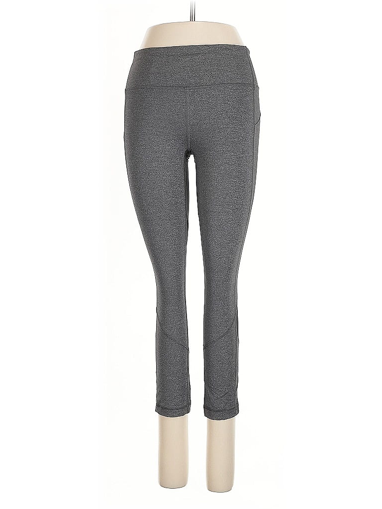 Pre-owned Lululemon Athletica Active Pants In Gray