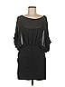 Plastic Island Solid Black Cocktail Dress Size 6 - photo 1