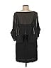 Plastic Island Solid Black Cocktail Dress Size 6 - photo 2