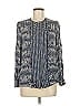 Reiss Blue Long Sleeve Blouse Size 0 - photo 1