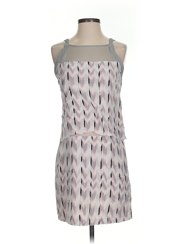Pre-owned Waverly Grey Casual Dress In Gray